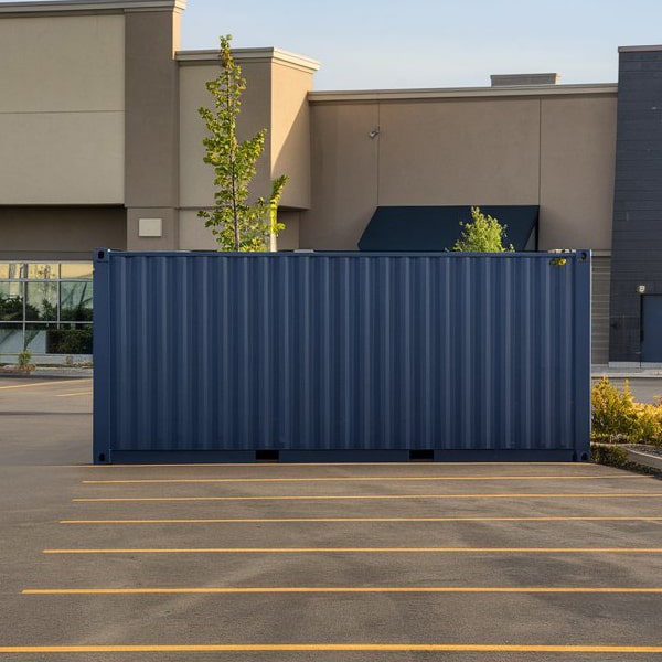 our commercial storage containers have a weight capacity ranging from 5,000 to 8,000 pounds
